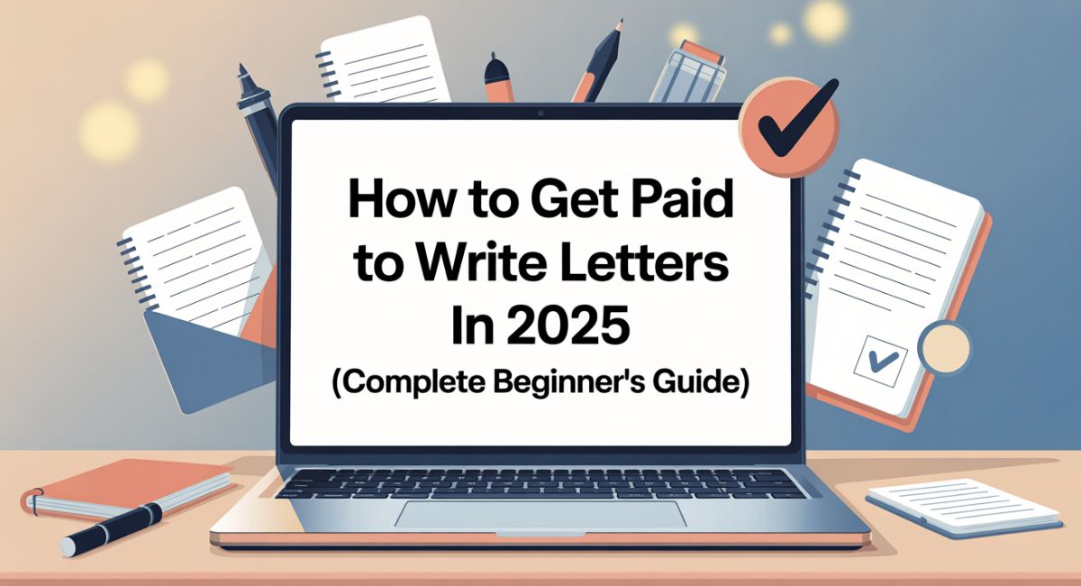 Get Paid to Write Letters